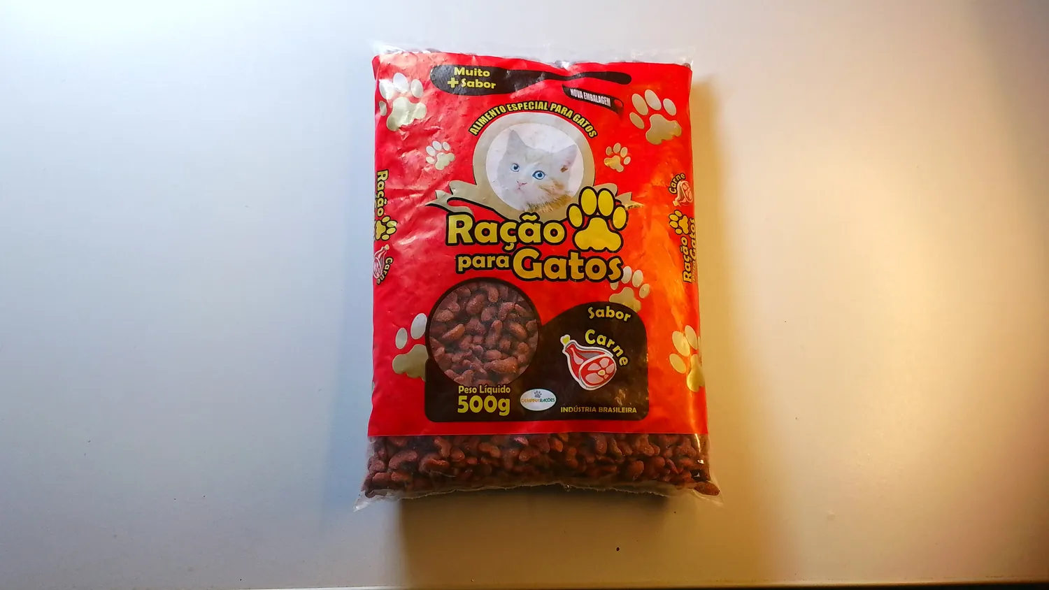 RAÇÃO GATO CARNE 500G UNICAT