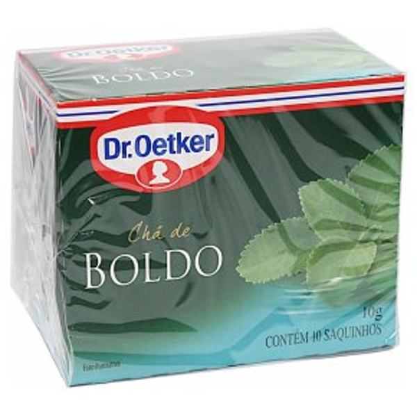 CHÁ DE BOLDO DR. OETKER CAIXA 10G 10 UNIDADES