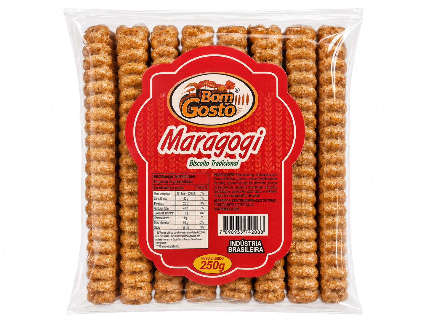 BOLACHA BOM GOSTO MARAGOGI 250G