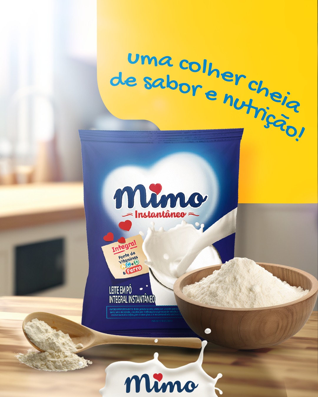 LEITE EM PÓ MIMO INTEGRAL 200G