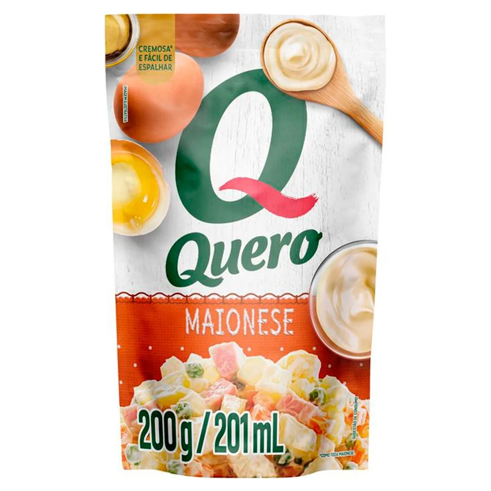 MAIONESE QUERO SACHÊ 200G