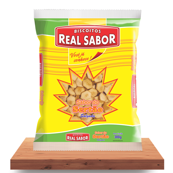 BOLACHA SABOR SERTÃO PC 300G