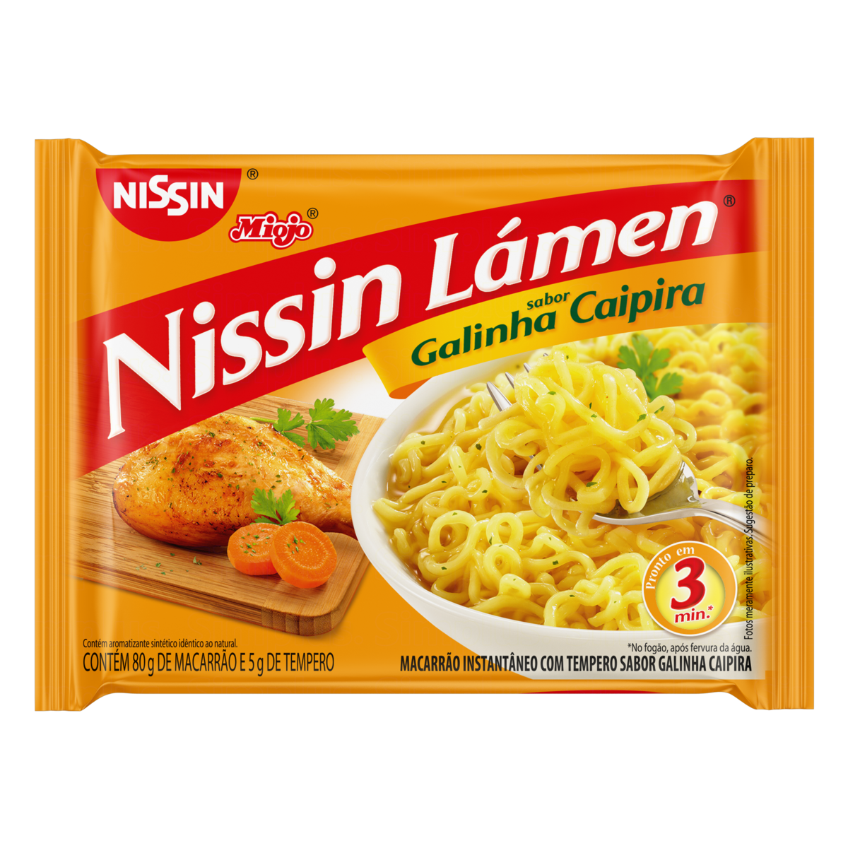 MACARRÃO INSTANTÂNEO LÁMEN GALINHA CAIPIRA VITARELLA 74.3G