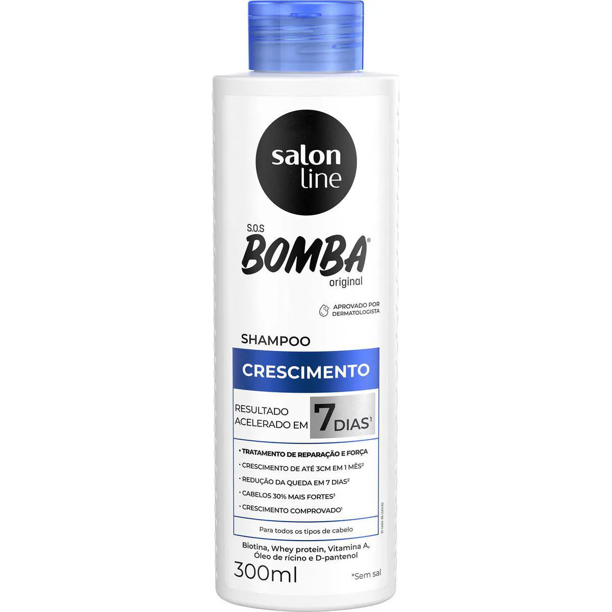 SHAMPOO SALON LINE S.O.S BOMBA FRASCO 300ML