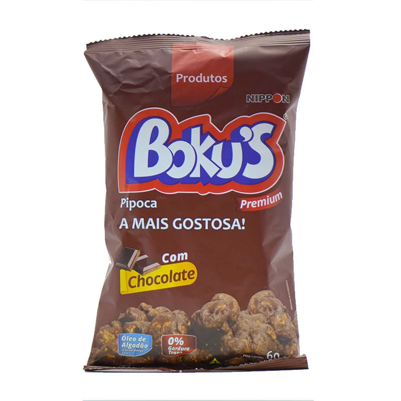 PIPOCA NIPPON BOKUS PREMIUM CHOCOLATE 60G