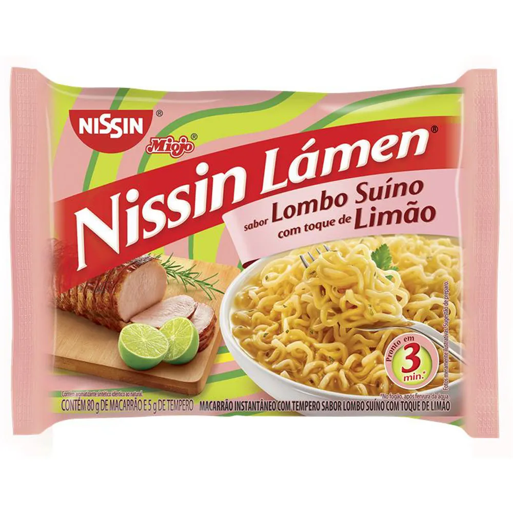NISSIN LAMEN LOMBO LIMAO 85G