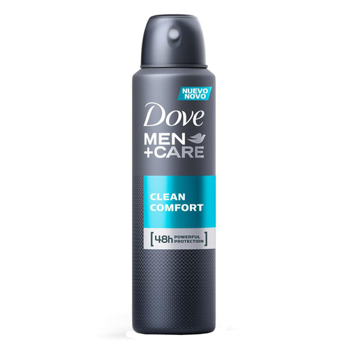 ANTITRANSPIRANTE AEROSSOL PROTEÇÃO TOTAL DOVE MEN+CARE 150ML SPRAY