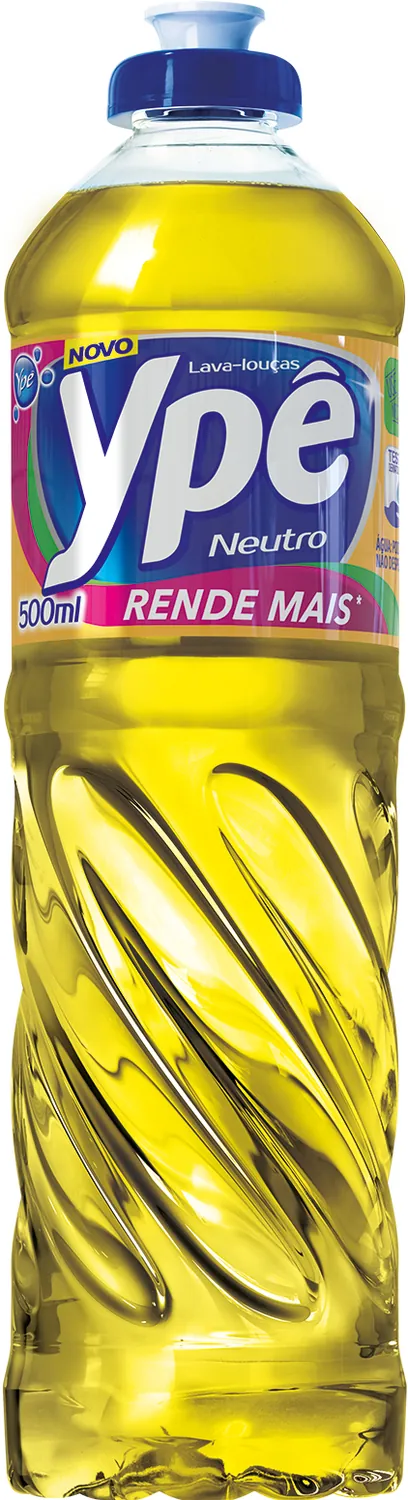 LAVA-LOUÇAS LÍQUIDO NEUTRO YPÊ SQUEEZE 500ML