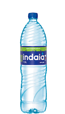 ÁGUA MINERAL NATURAL SEM GÁS INDAIÁ GARRAFA 1,5L