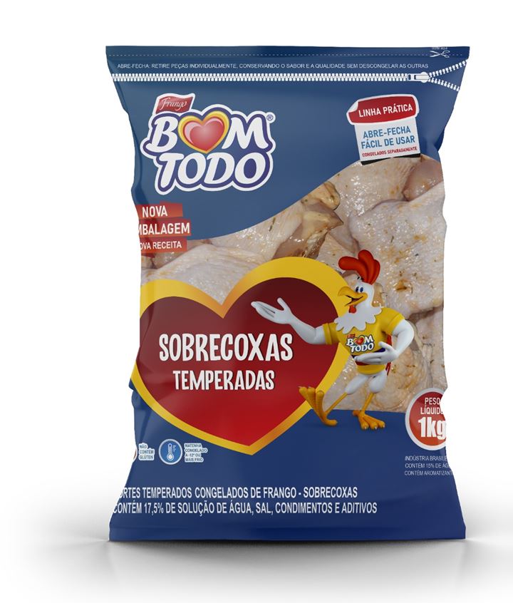 SOBRECOXA TEMPERADA BOM TODO PACOTE COM 1KG