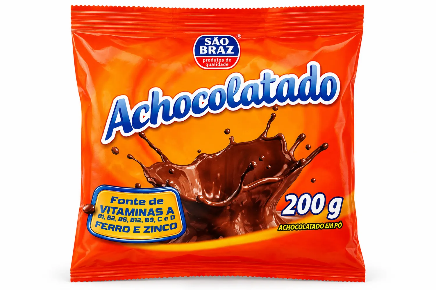 ACHOCOLATADO SÃO BRAZ ALMOFADA 200G — imagem 1
