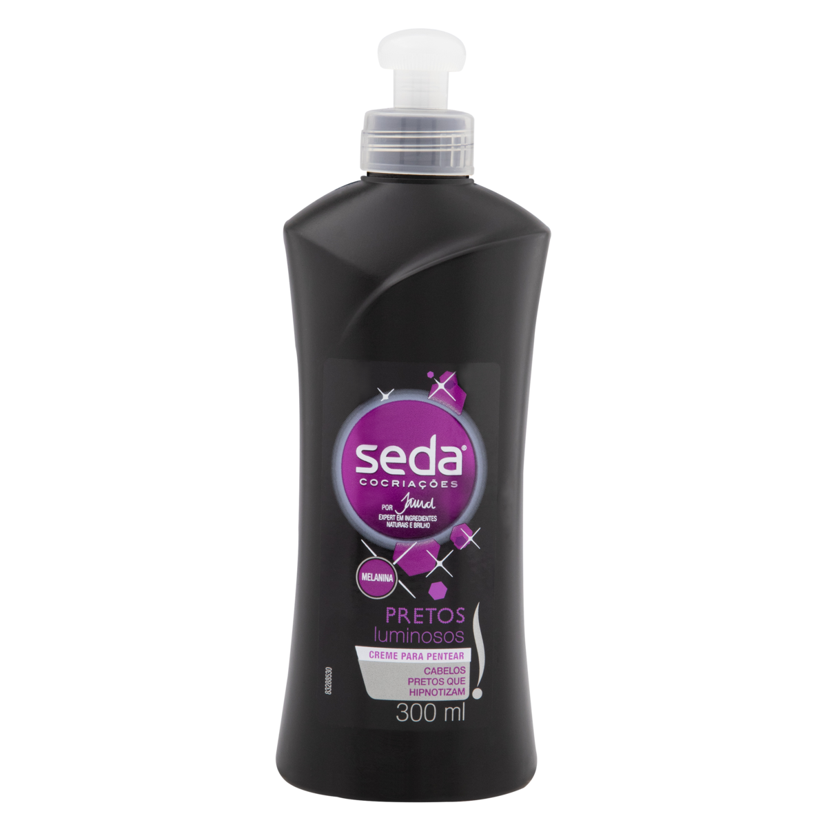 CREME PARA PENTEAR SEDA COCRIAÇÕES PRETOS LUMINOSOS FRASCO 300ML