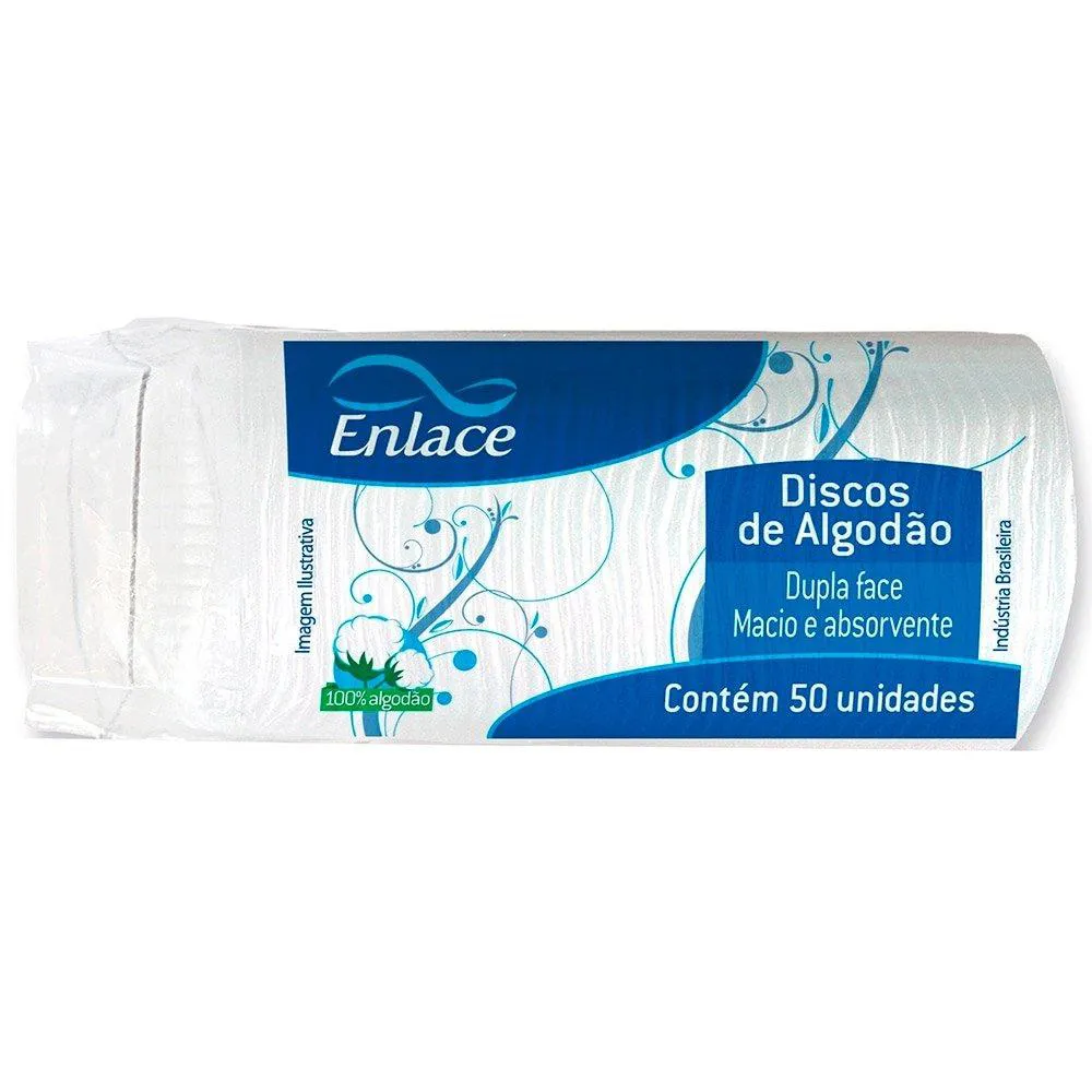 ALGODÃO ENLACE DISCOS 50UND