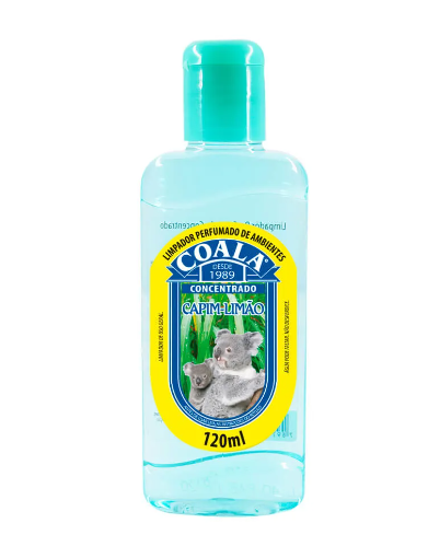 LIMPADOR PERFUMADO CONCENTRADO CAPIM-LIMÃO COALA SQUEEZE 120ML 0