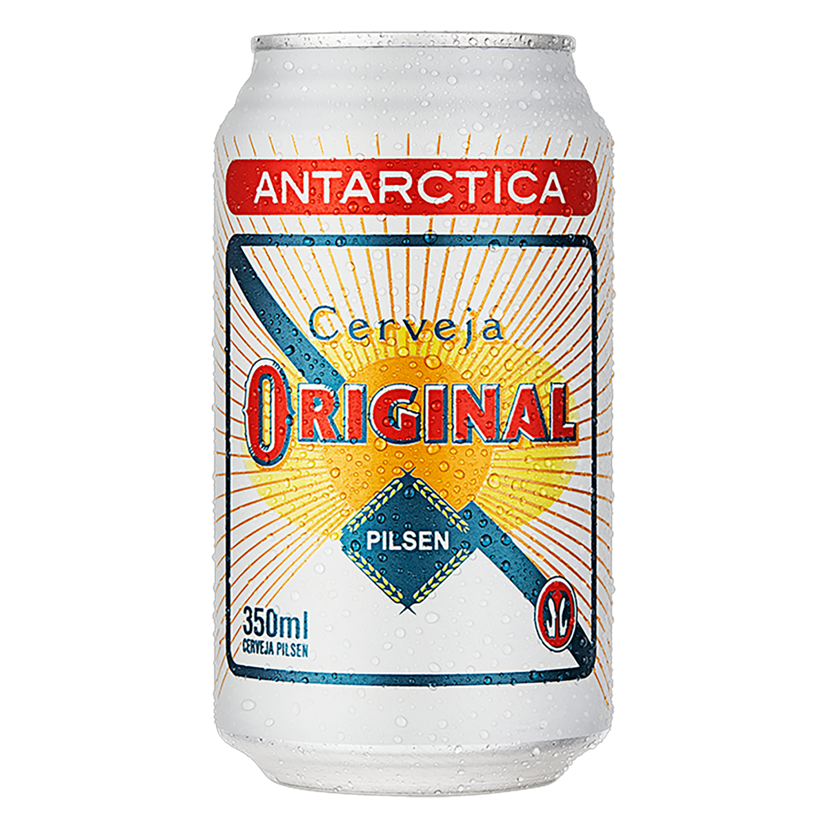 CERVEJA PILSEN ANTARCTICA ORIGINAL LATA 350ML