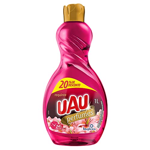 LIMPADOR PERFUMADO REQUINTE UAU PERFUMES FRASCO 1L GRÁTIS 20% DE DESCONTO 0