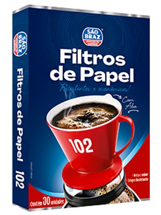 FILTRO DE PAPEL SÃO BRAZ N 102