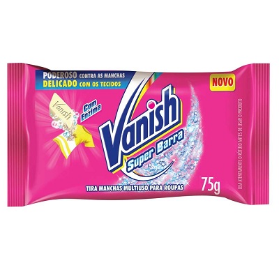 TIRA-MANCHAS BARRA MULTIUSO VANISH PACOTE 75G