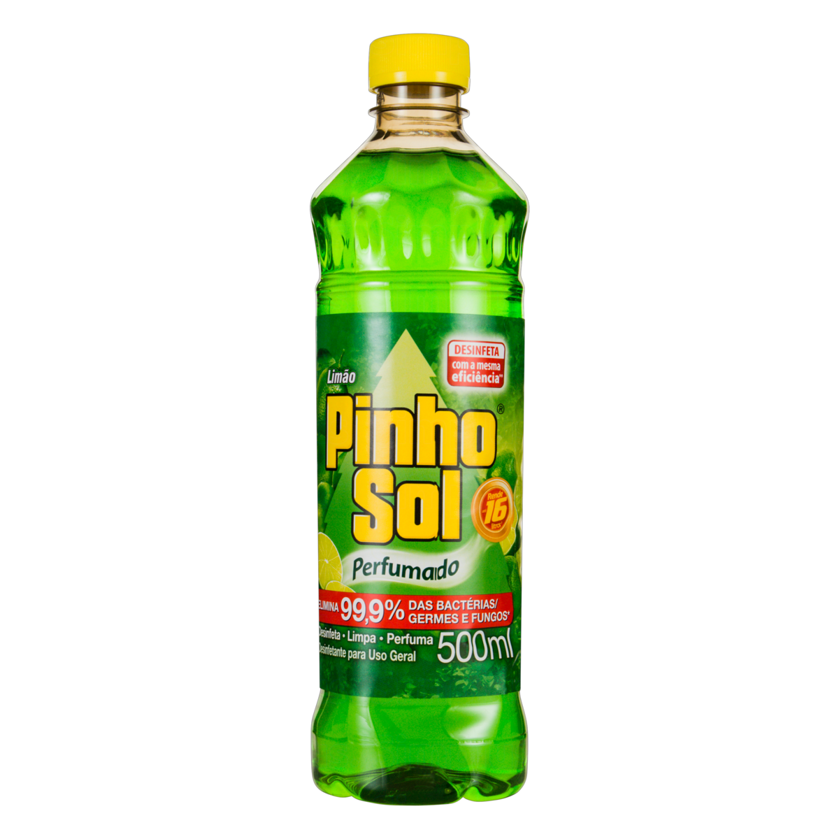 DESINFETANTE PERFUMADO LIMÃO PINHO SOL FRASCO 500ML