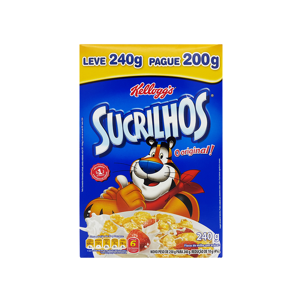 CEREAL SUCRILHOS KELLOGGS 240G LEVE 240G PG 200G
