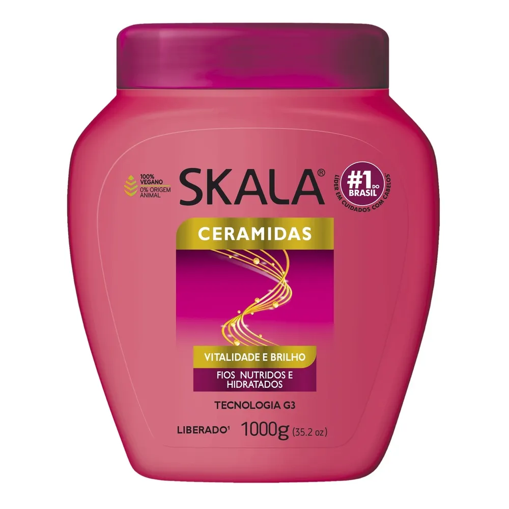 CREME DE TRATAMENTO SKALA CERAMIDAS G3 POTE 1000G