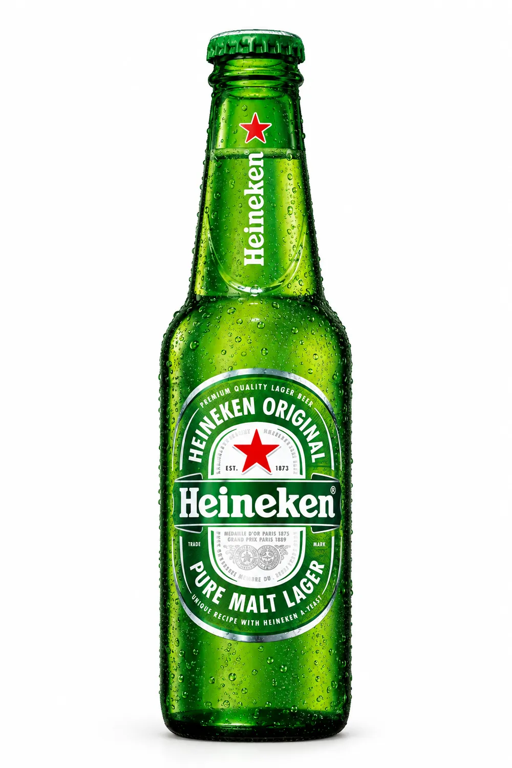CERVEJA HEINEKEN SHOT LONG NECK 250ML — imagem 1