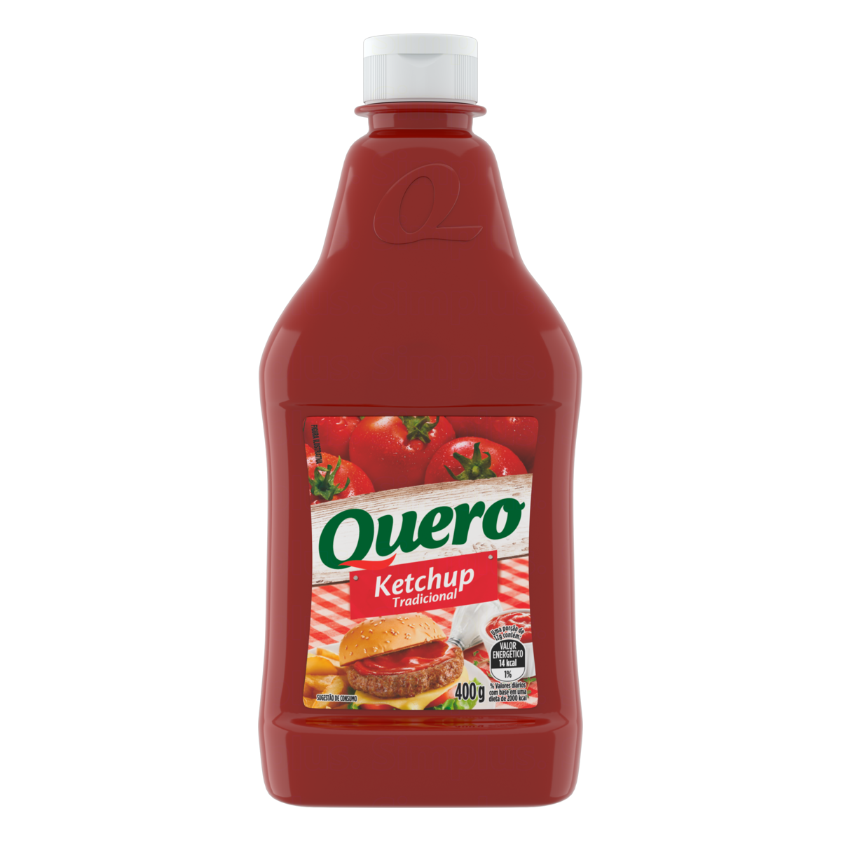 KETCHUP TRADICIONAL QUERO SQUEEZE 400G