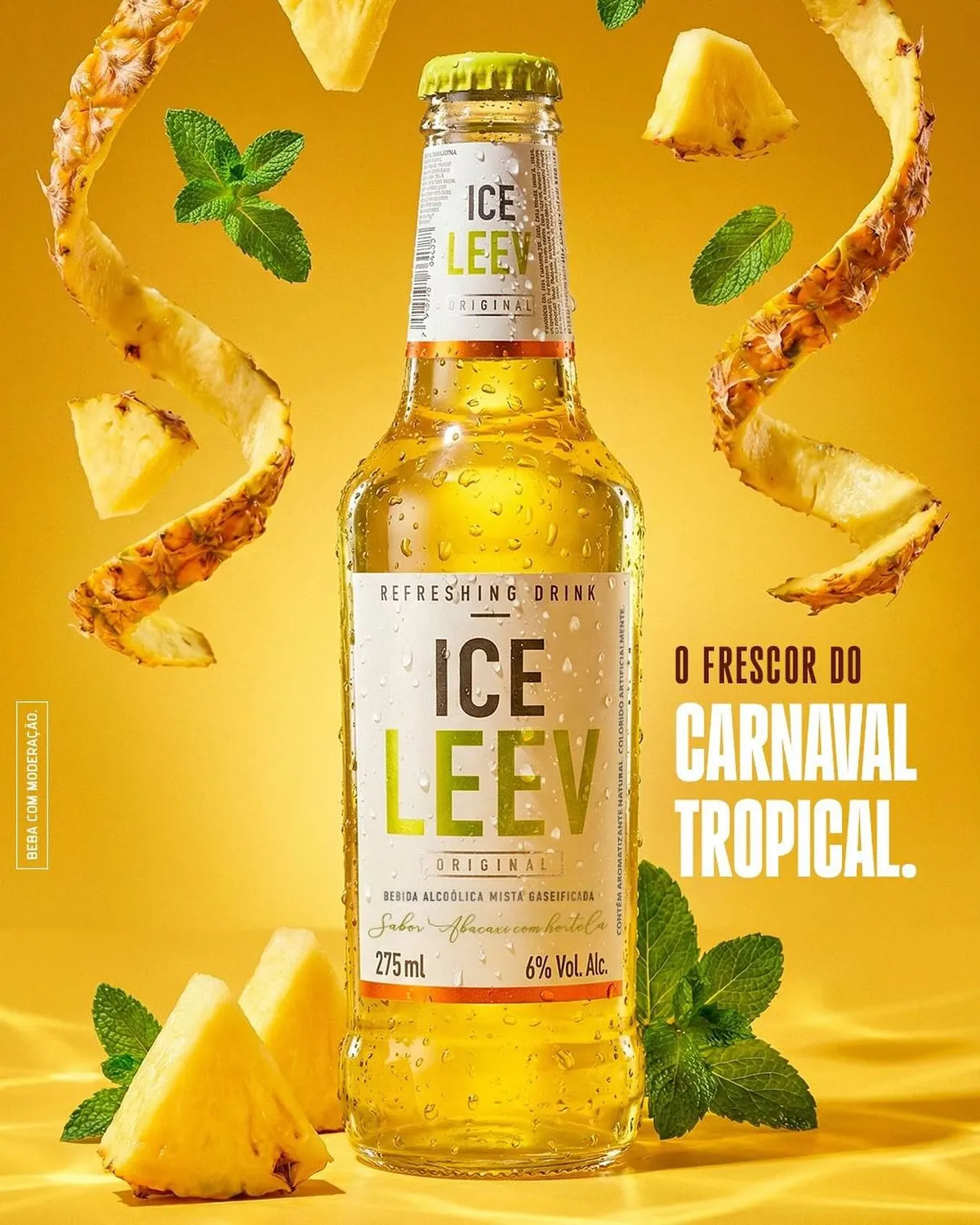 BEBIDA ICE LEEV MARACUJA 275ML