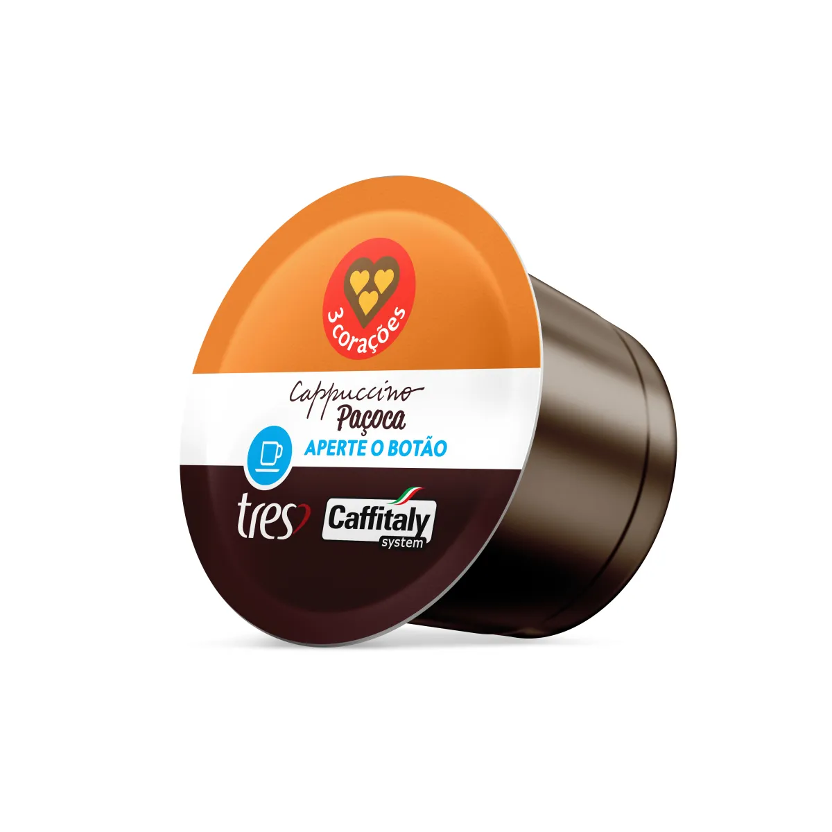 CAPSULA 3 CORACOES CAPPUCCINO 9G