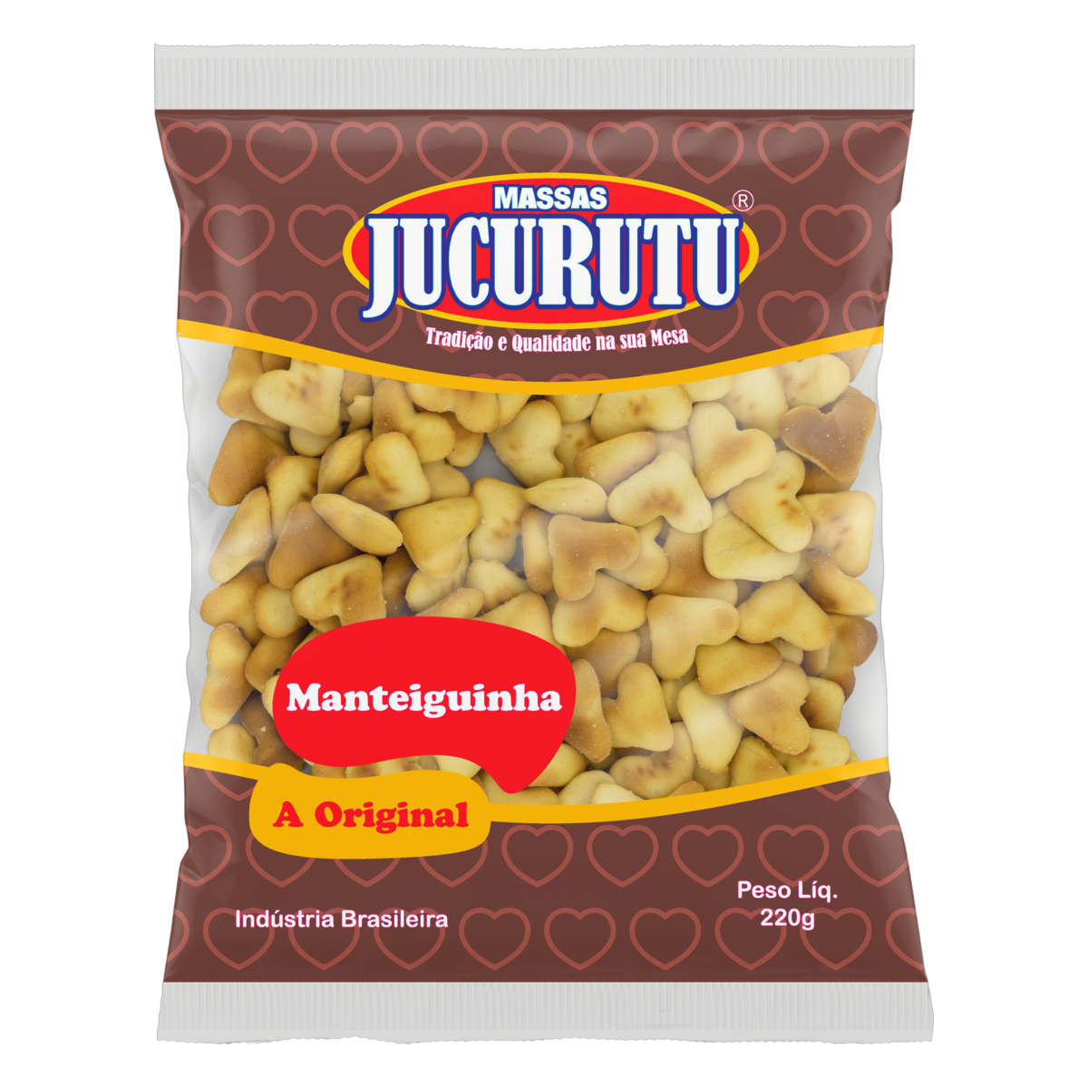 BOLACHA MANTEIGUINHA MASSAS JUCURUTU PACOTE 220G