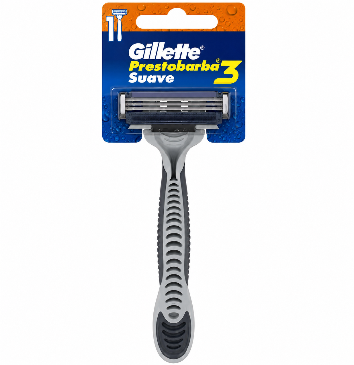 APARELHO DESCARTÁVEL PARA BARBEAR SUAVE GILLETTE PRESTOBARBA3