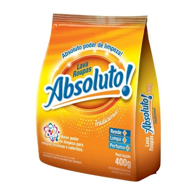 LAVA ROUPAS PO ABSOLUTO TRADICIONAL 400G