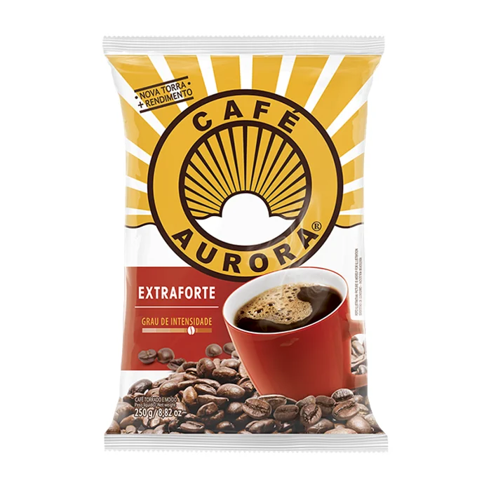 CAFÉ AURORA TORRADO E MOIDO EXTRA FORTE 250G
