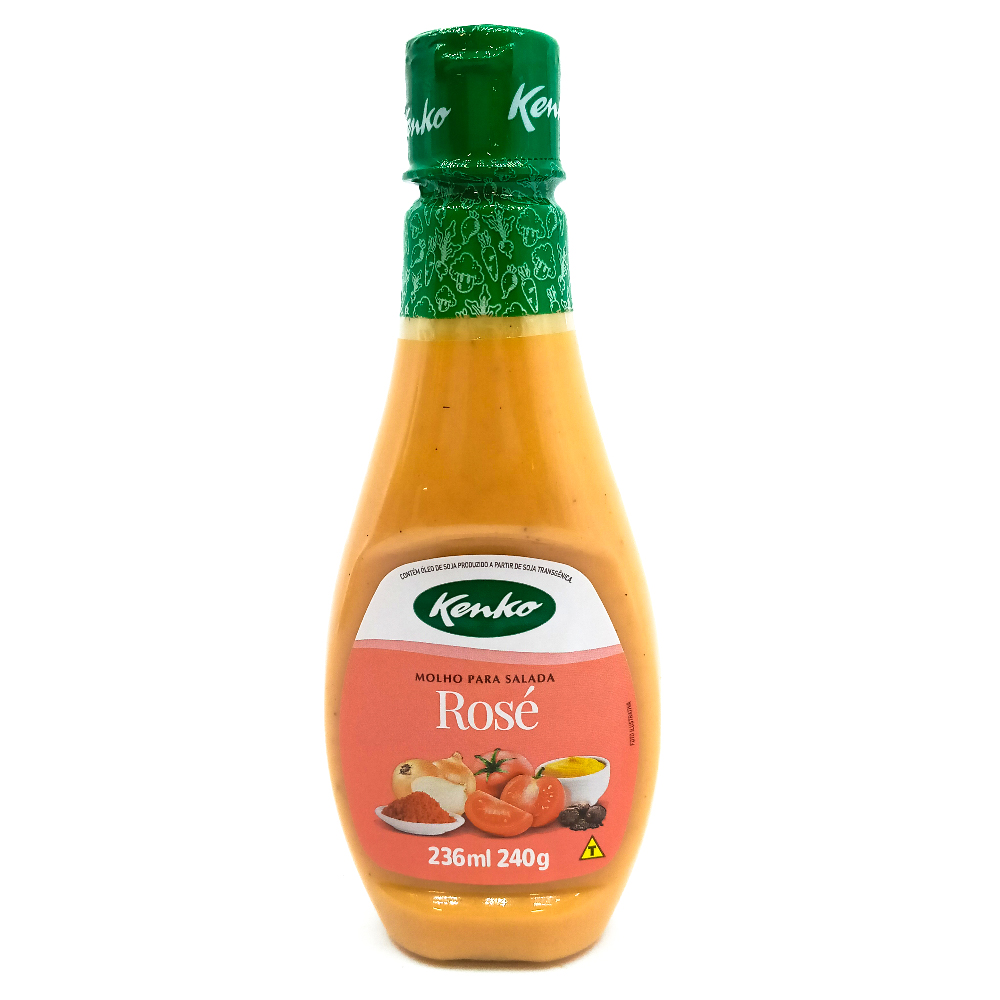 MOLHO PARA SALADA ROSÉ KENKO SQUEEZE 236ML