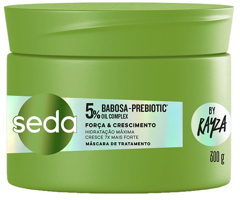 MASCARA PARA TRATAMENTO SEDA BABOSA-PREBIOTIC 300G