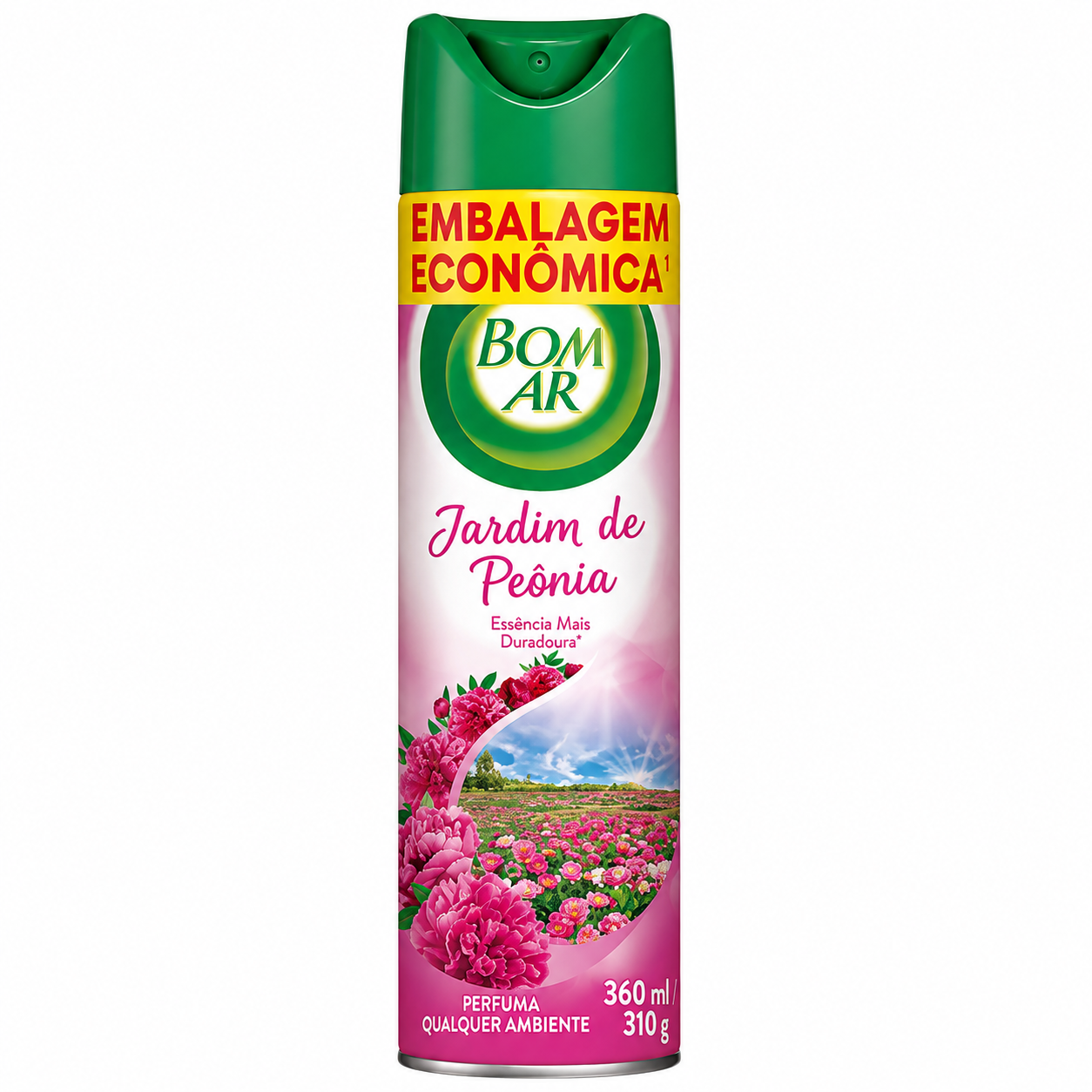 DESODORIZADOR BOM AR EMBALAGEM ECONÔMICA FLORES DE JASMIM AEROSOL 360ML