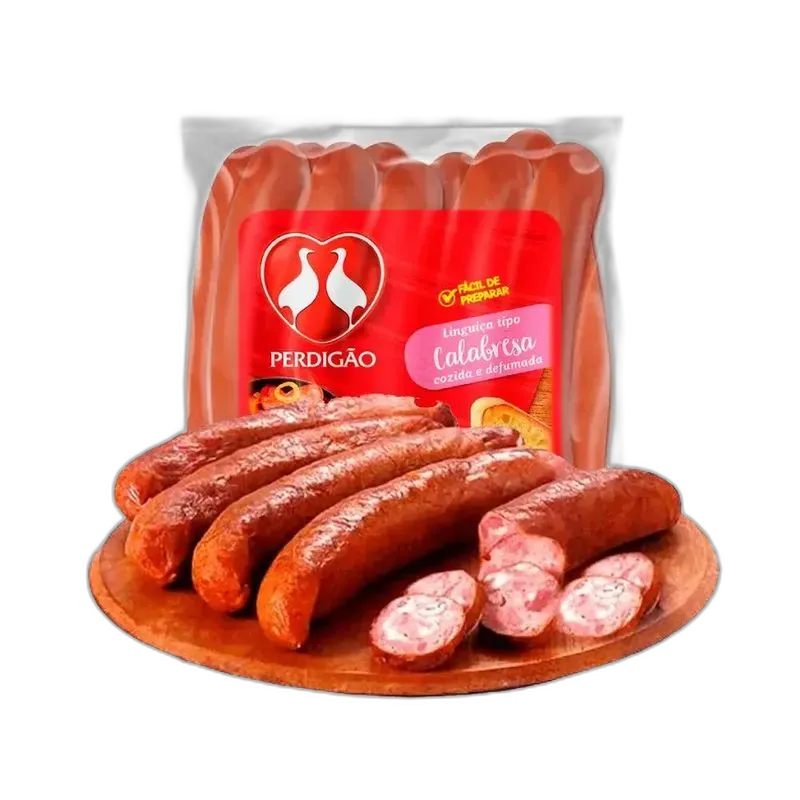 LINGUICA CALABRESA COZIDA E DEFUMADA PERDIGAO KG