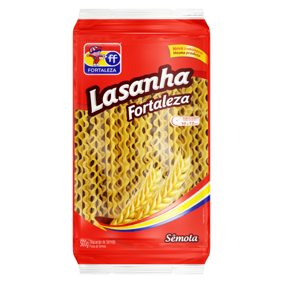 MAC LASANHA SEMOLA FORTALEZA 500G — imagem 1