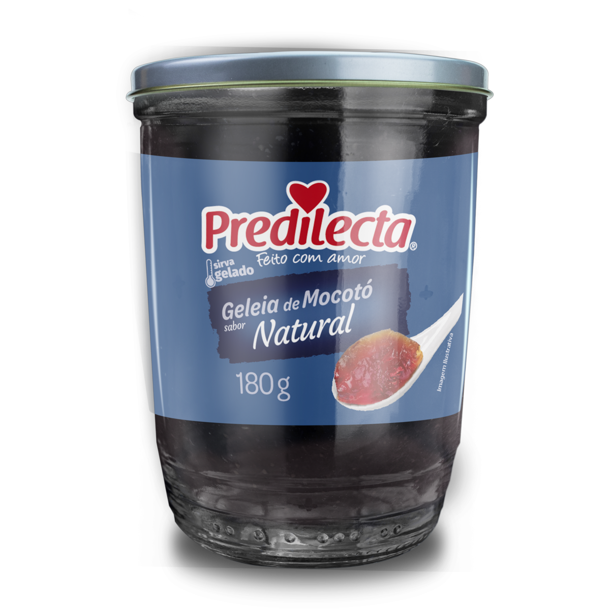 GELEIA DE MOCOTÓ NATURAL PREDILECTA COPO 180G