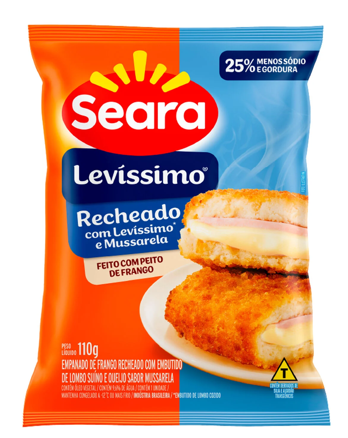 EMPANADO RECHEADO LEVÍSSIMO SEARA 110G