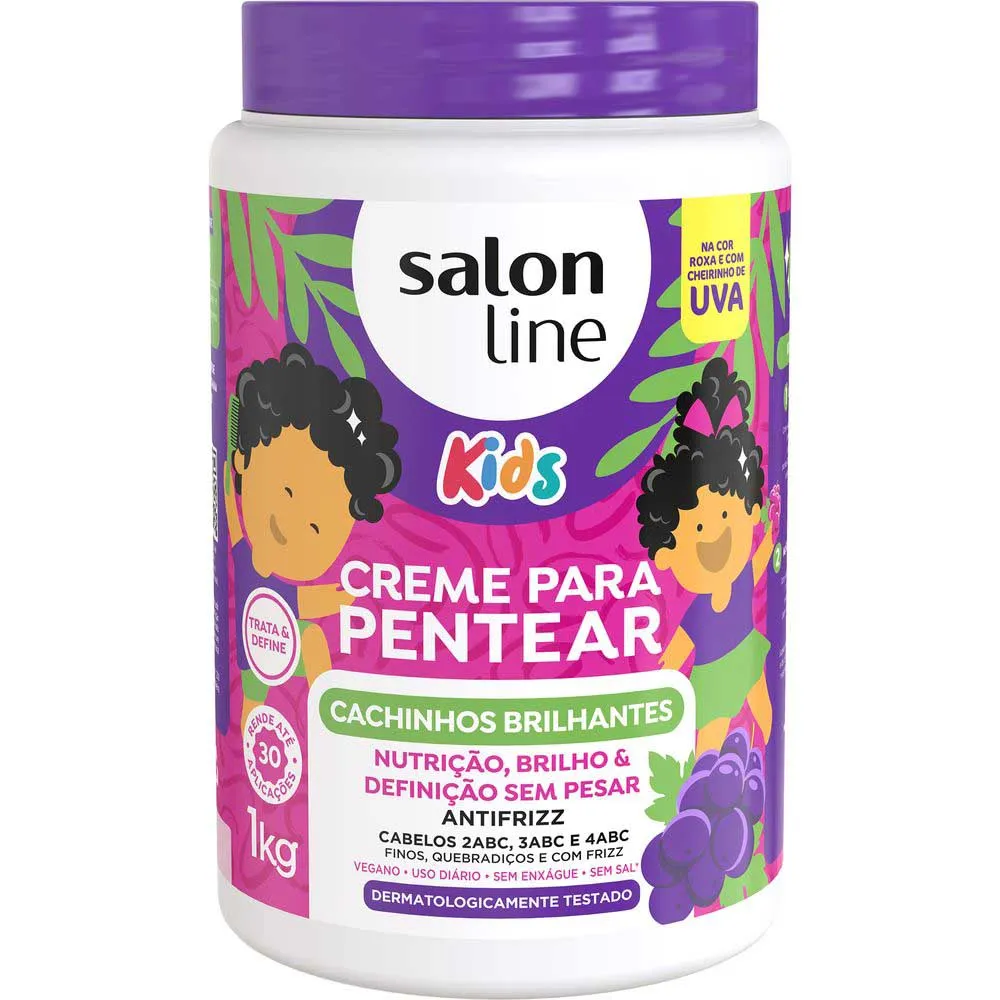 SALON LINE CR PENTEAR 1KG KIDS CACHINHOS BRILHANTES 0