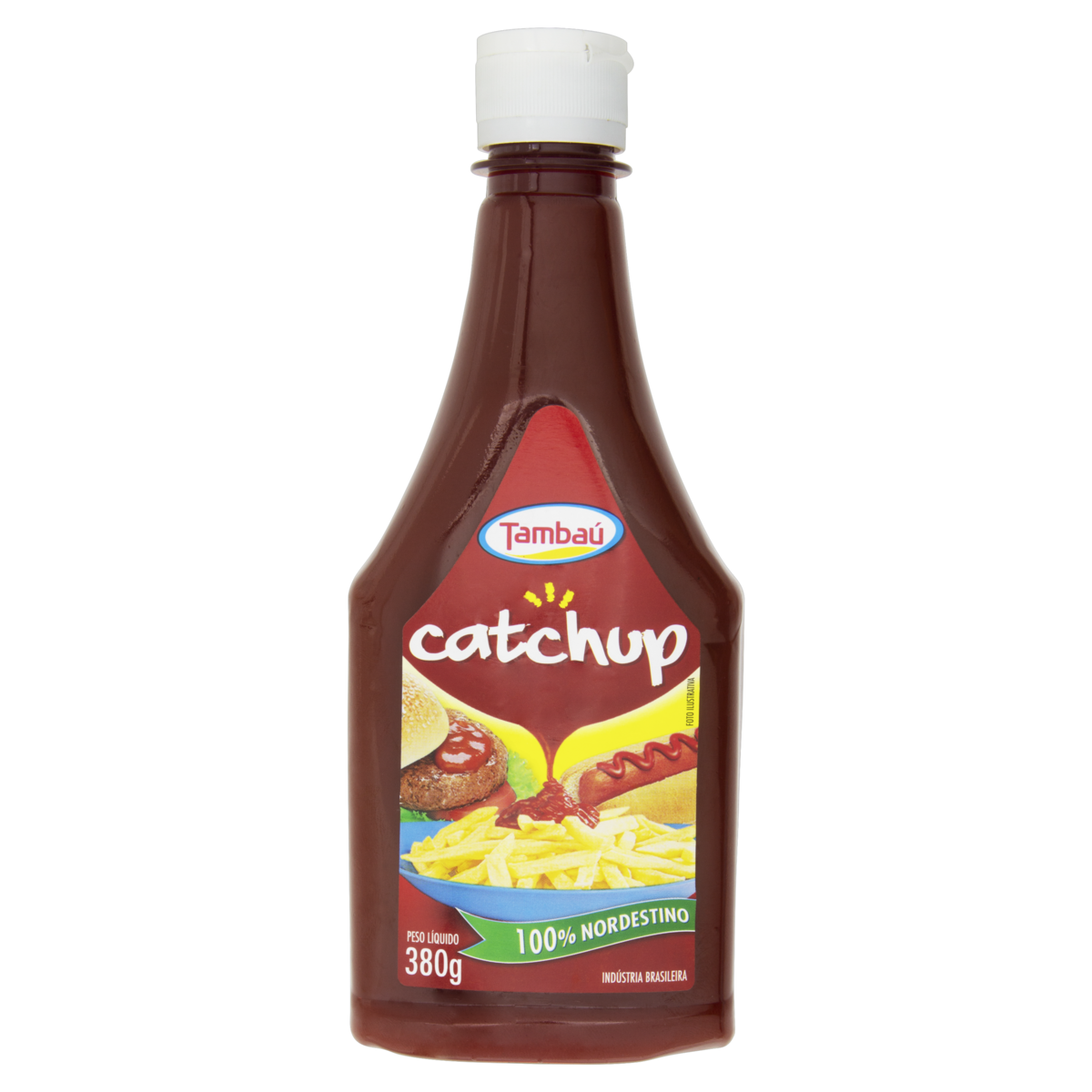 KETCHUP TRADICIONAL TAMBAÚ SQUEEZE 380G