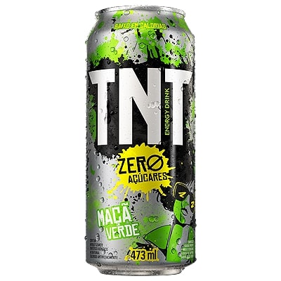 ENERGÉTICO MAÇÃ-VERDE ZERO AÇÚCAR TNT LATA 473ML