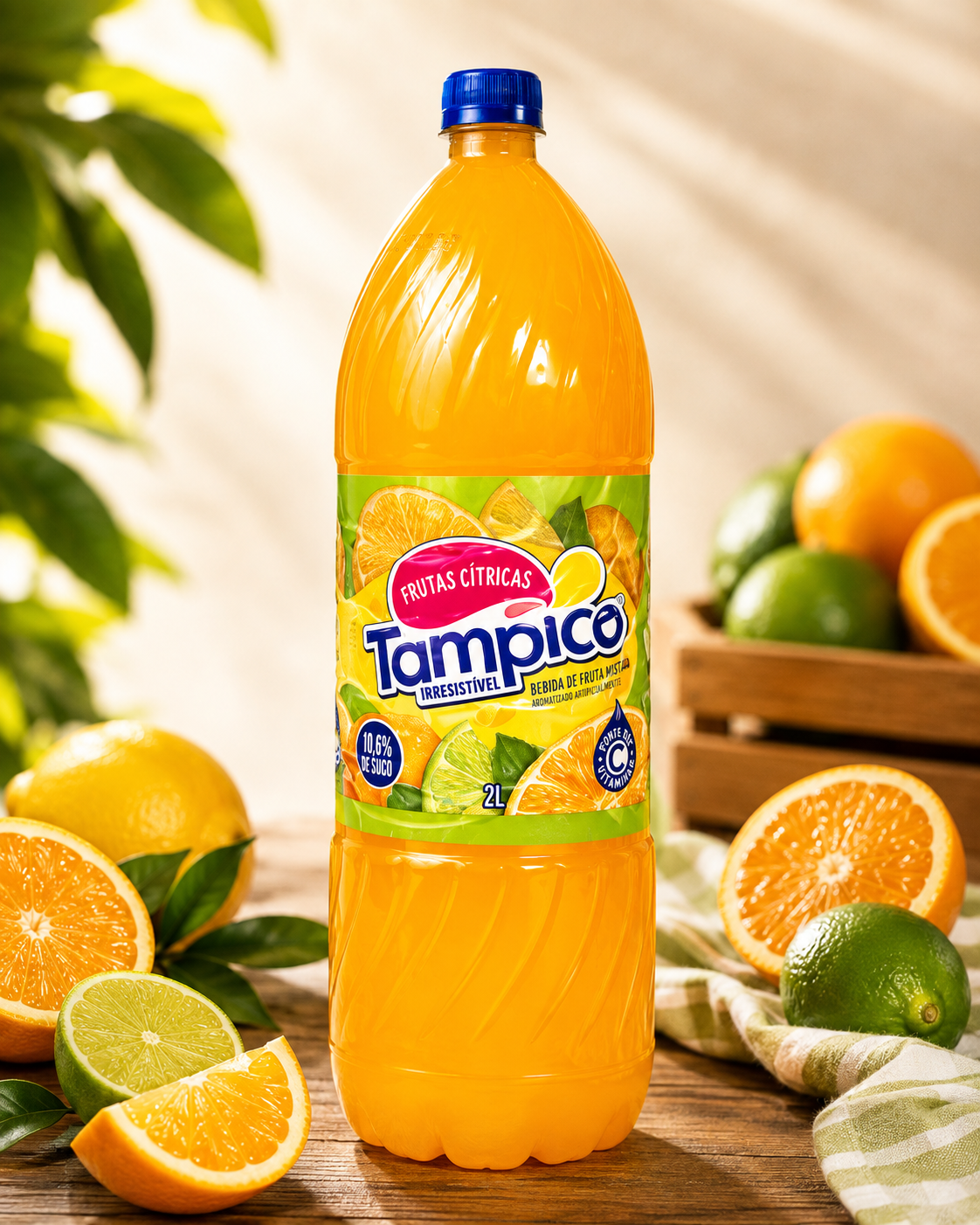 SUCO TAMPICO 2L CITRICO FRUTAS CITRICAS