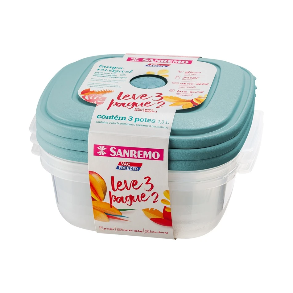 CONJUNTO. POTES LV3 PG2 SANREMO 1,3L