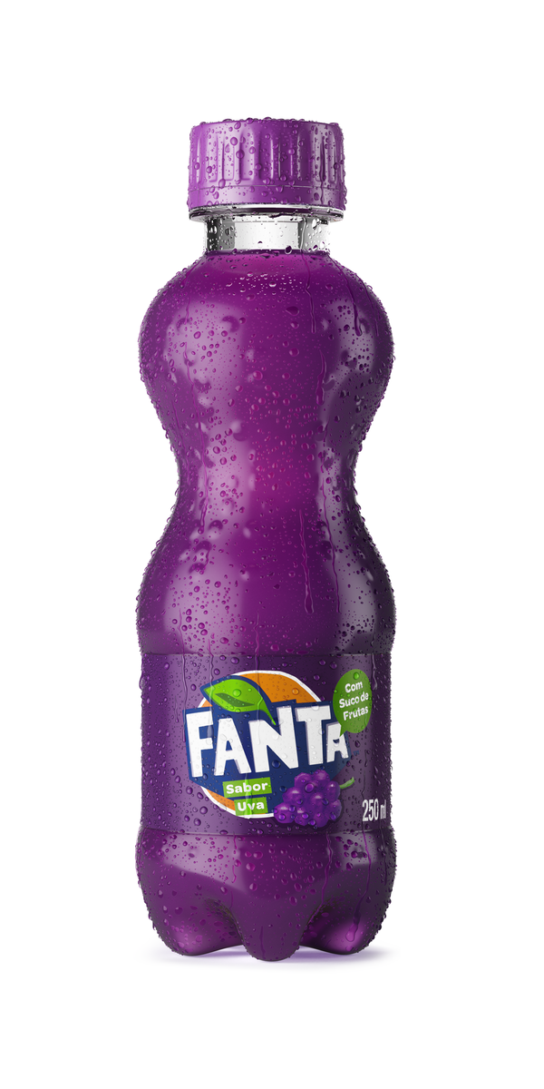 REFRIGERANTE UVA FANTA GARRAFA 250ML