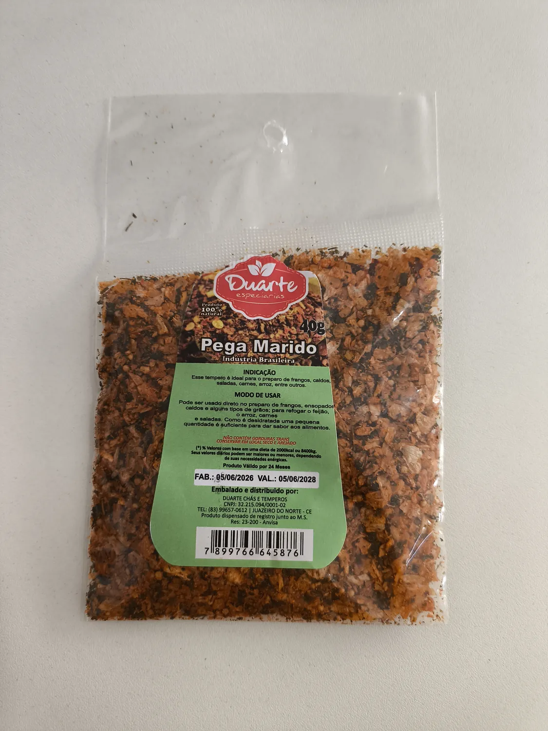 PEGA MARIDO 40G DUATE 0