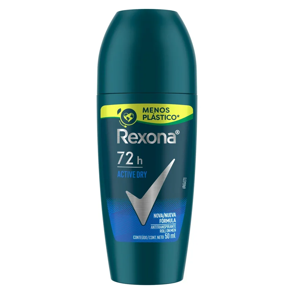 DESODORANTE REXONA MEN ACTIVE ROLLON 50ML