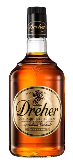 CONHAQUE DE GENGIBRE DREHER GARRAFA 900ML 0