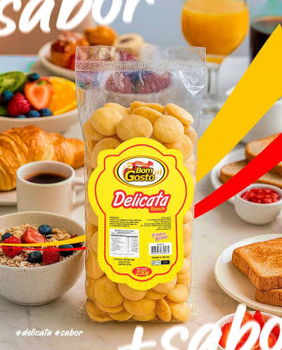 BOLACHA DELICATA 250G BOM GOSTO — imagem 1